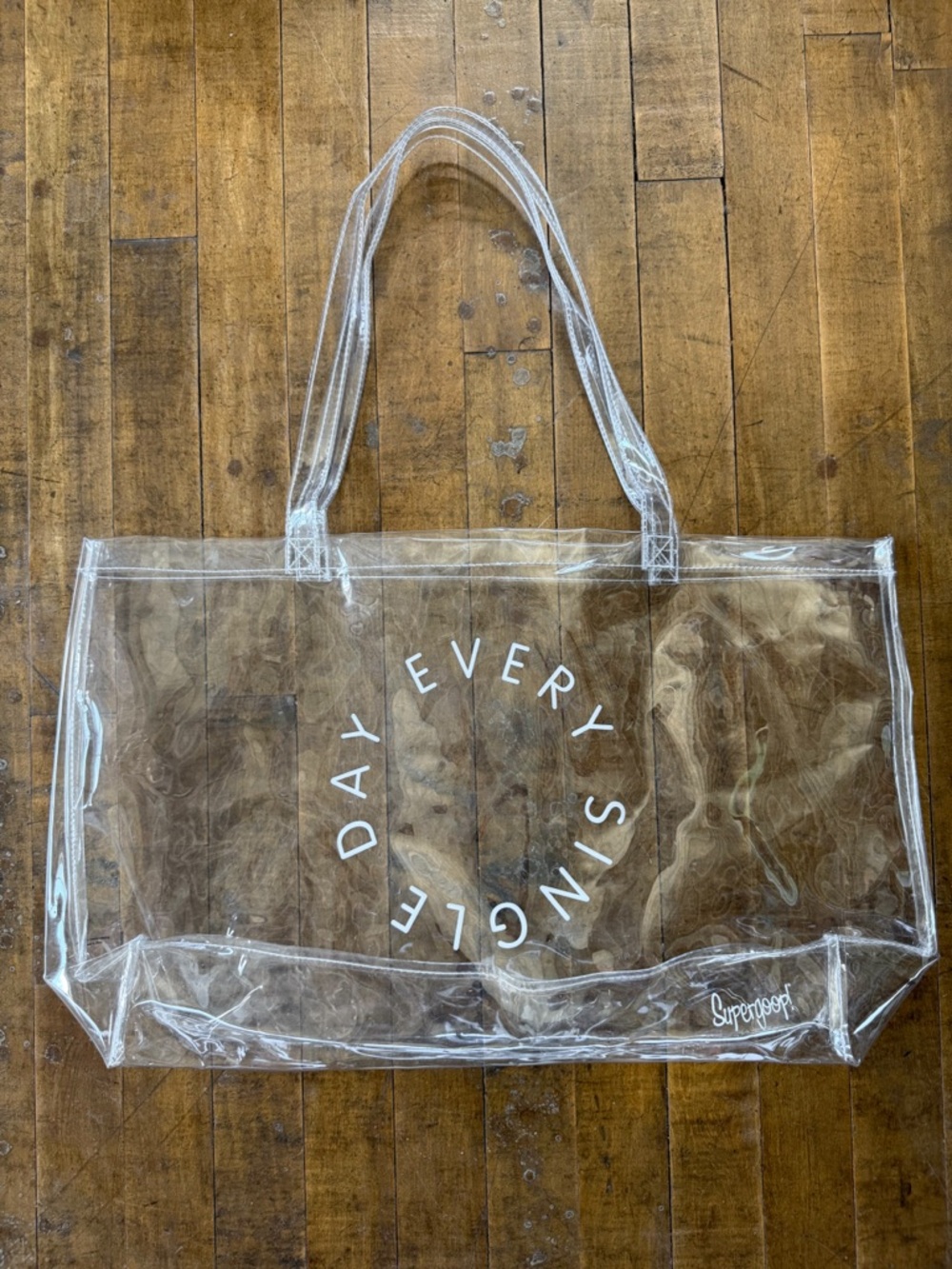 Supergoop beach tote bag
